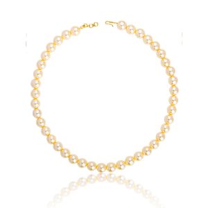 Yellow Pearl Necklace